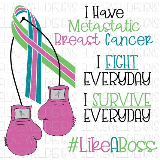 I Have Metastatic Breast Cancer I Fight I Survive Like A Boss