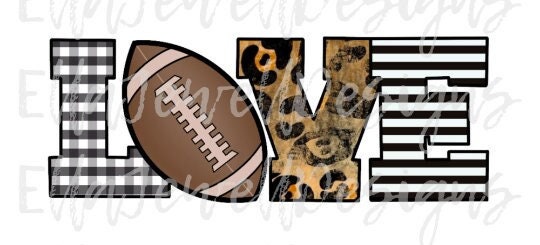 Love Football Leopard