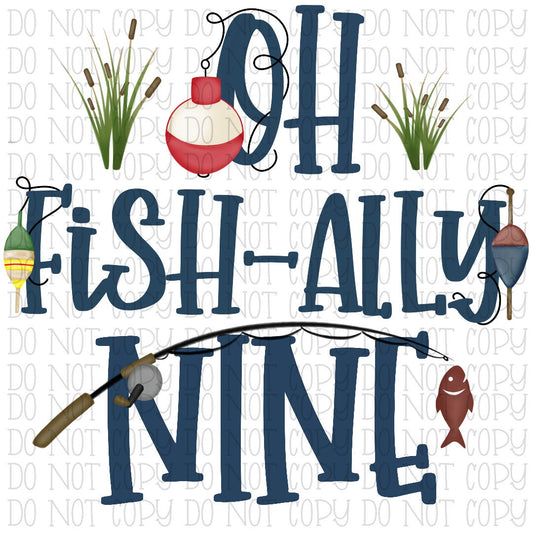 Oh Fish-ally Nine - 9 Years Old