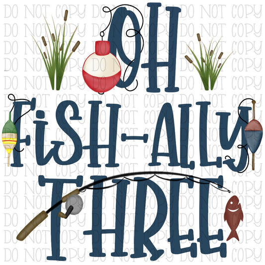 Oh Fish-ally Three - 3 Years Old