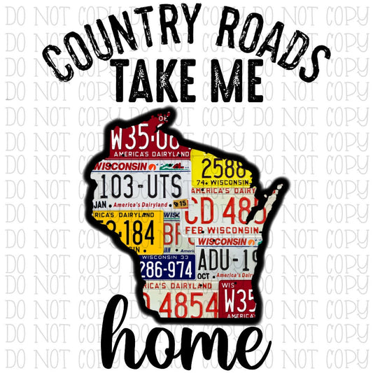 Country Roads Take Me Home Wisconsin