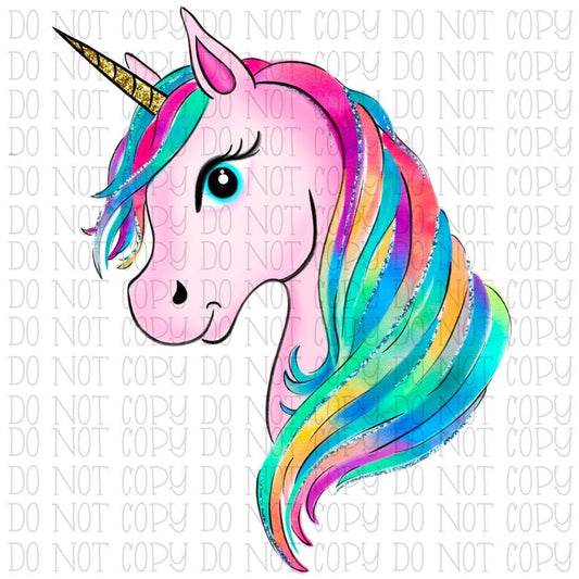 Unicorn - Rainbow - Glitter - Tie Dye