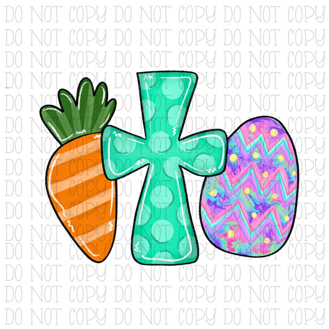 Carrot Cross Egg Easter