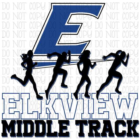 Elkview Middle Track West Virginia - Girls