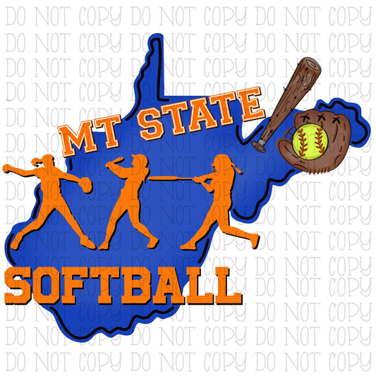 MT State Softball West Virginia