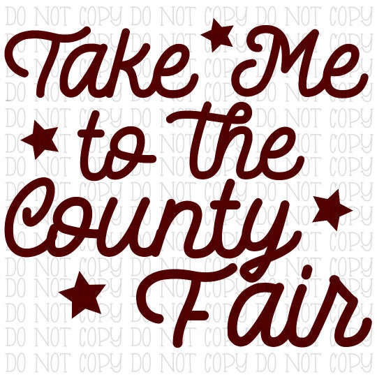 Take Me to the County Fair