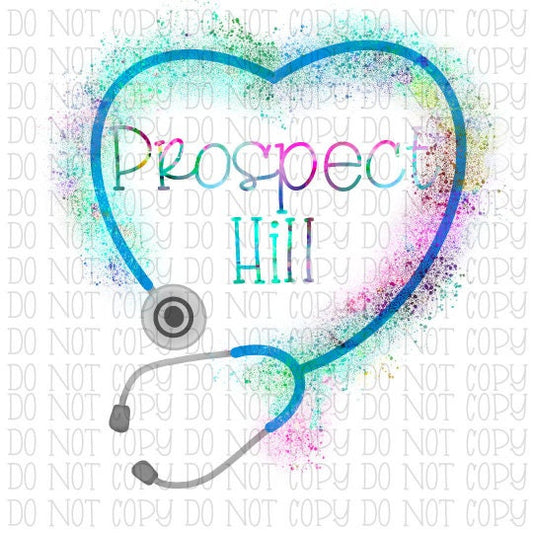 Prospect Hill - Healthcare -  Heart Stethoscope