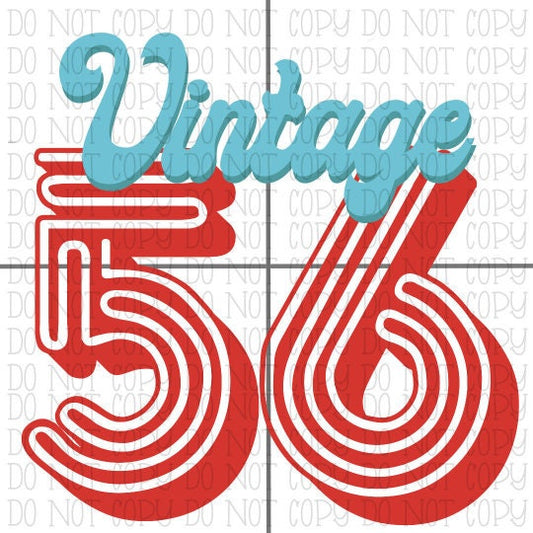 Vintage 56 - 1956