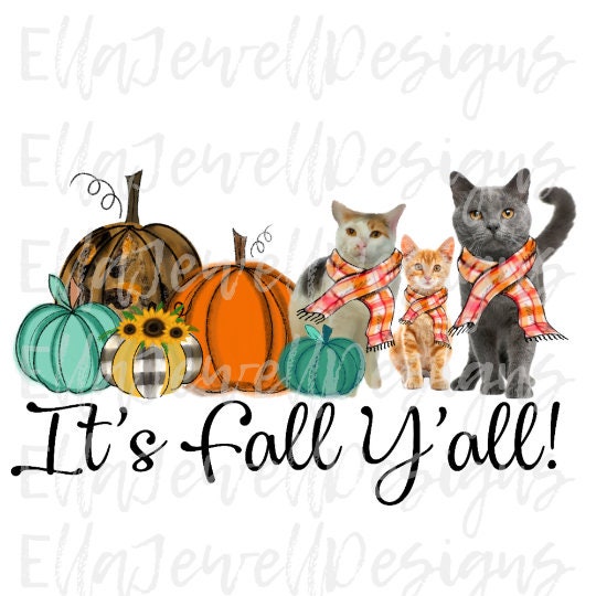 It's Fall Y'all - Cats