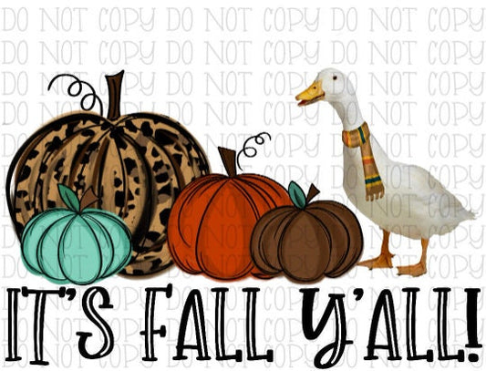 It's Fall Y'all - Duck