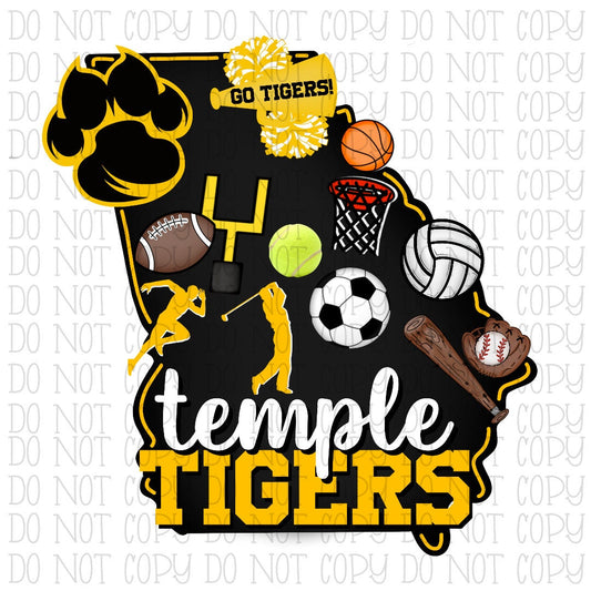 Temple Tigers - Georgia