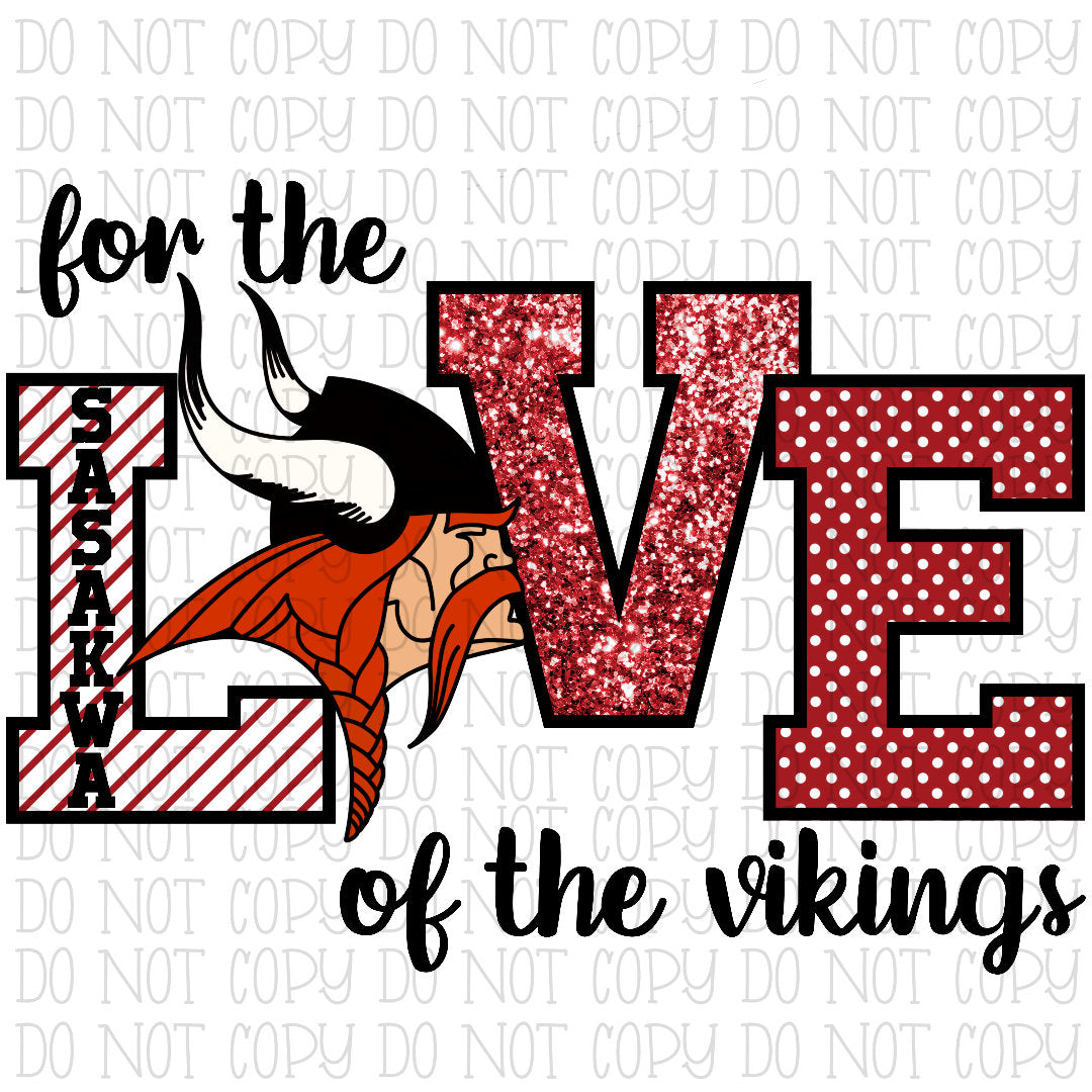 For the Love of the Sasakwa Vikings