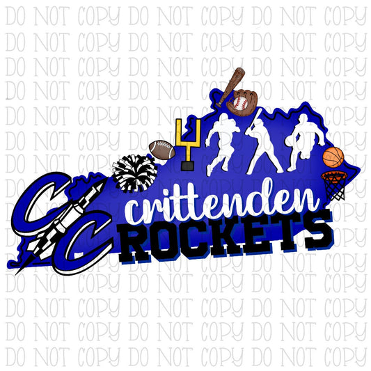 Crittenden County Rockets Basketball Baseball Football Kentucky