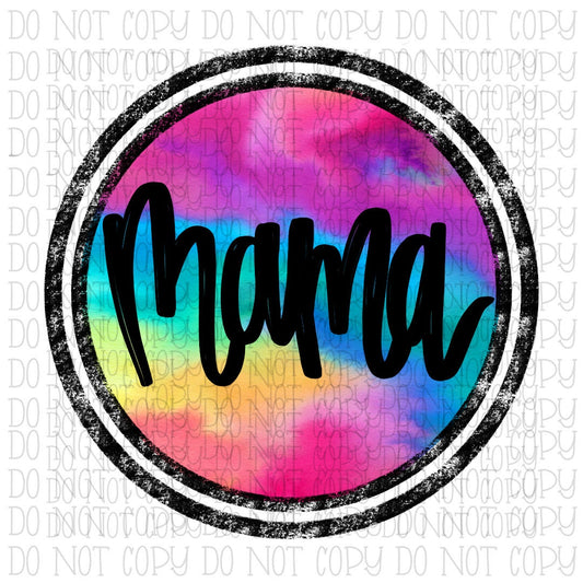 Mama Circle Tie Dye