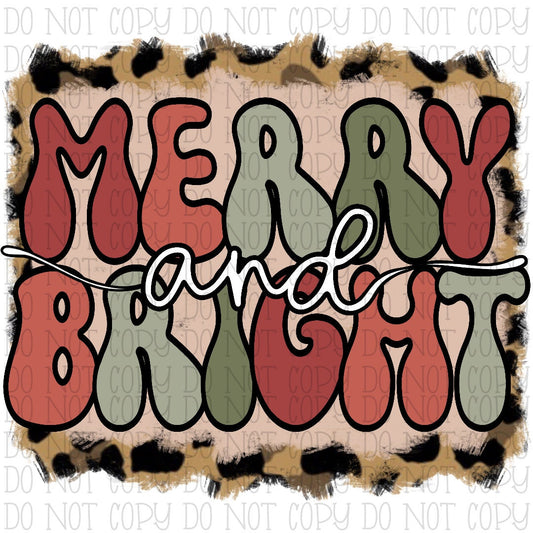 Merry and Bright - Retro Christmas