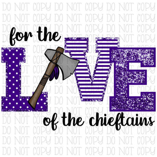 For the Love of the Chieftains