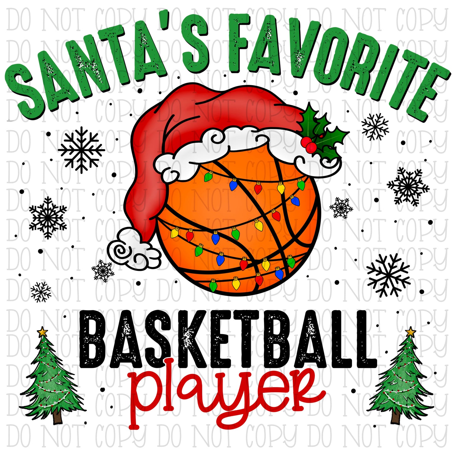 Santa's Favorite Basketball Player