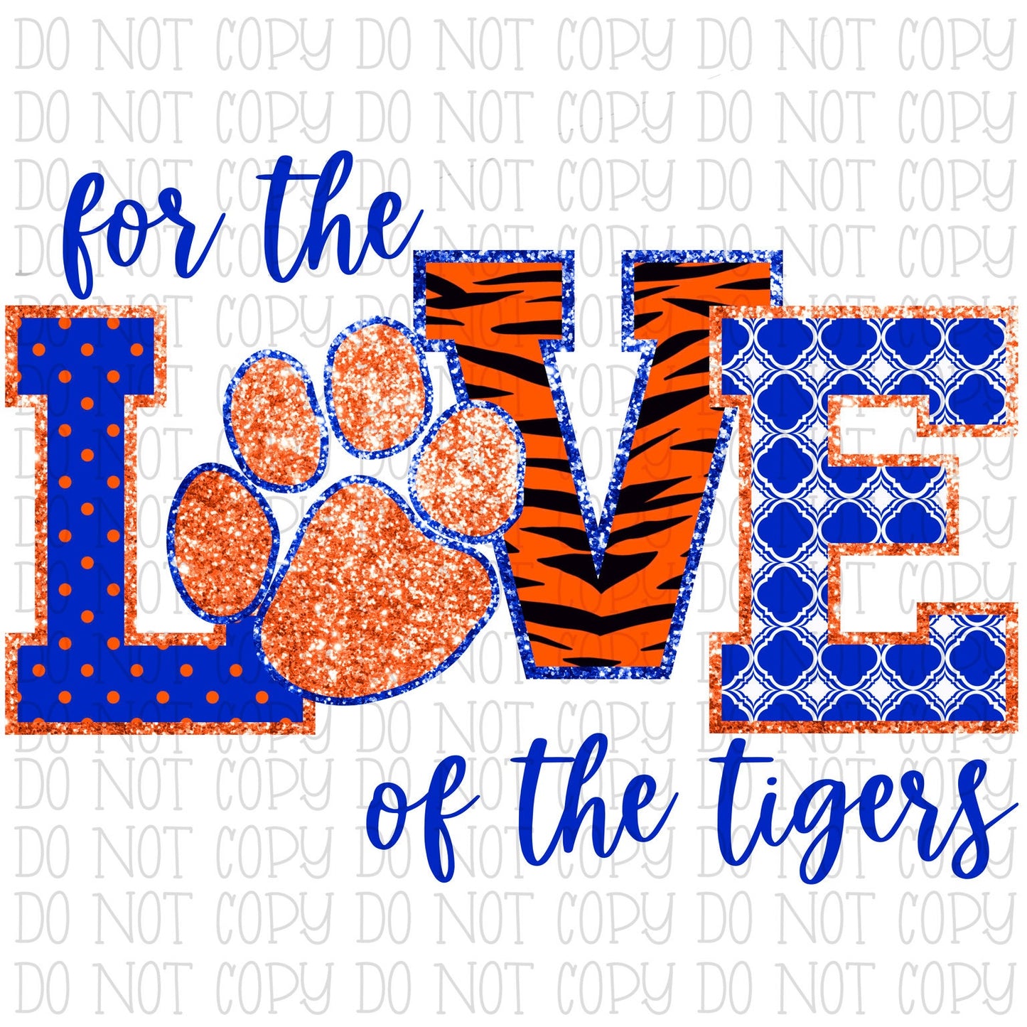 For the Love of the Tigers