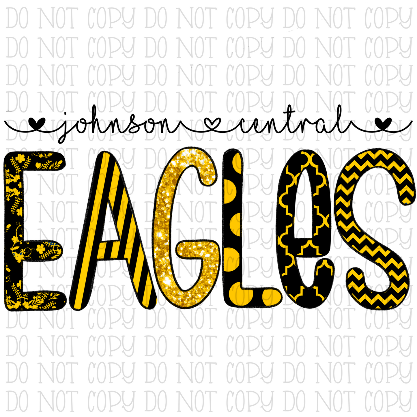 Johnson Central Eagles - Patterns