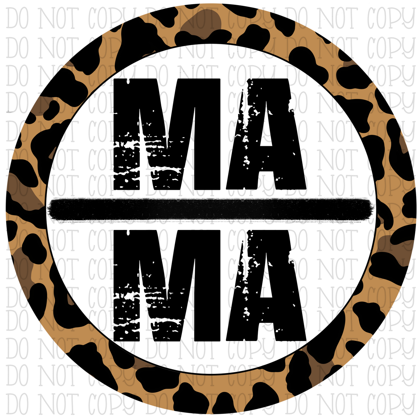 Mama - Leopard Circle