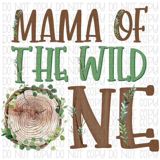 Mama of The Wild One - Greenery