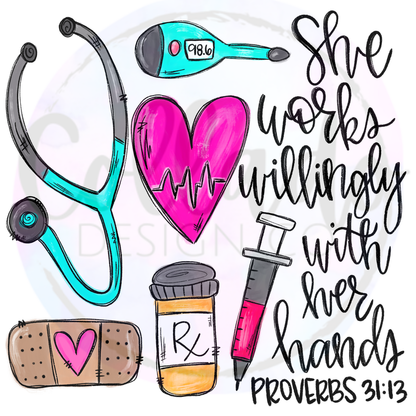 She Works Willingly With Her Hands - Nurse