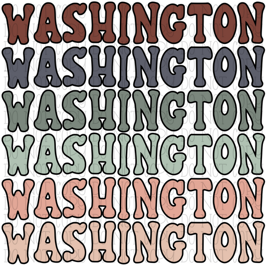 Retro Washington Pastel Colors