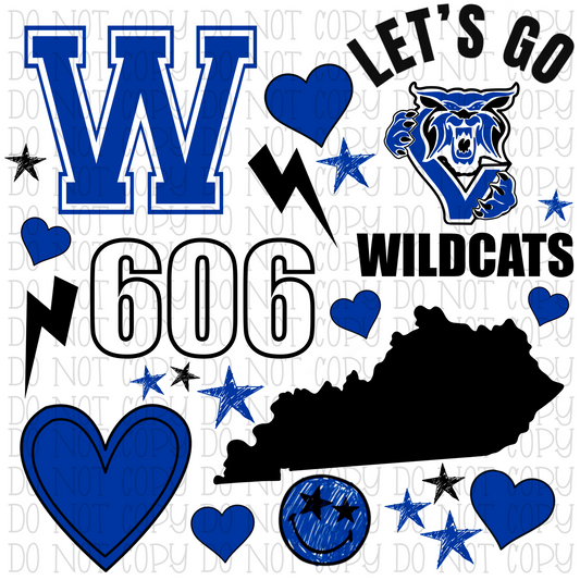 Shelby Valley Wildcats - Kentucky - Scatter