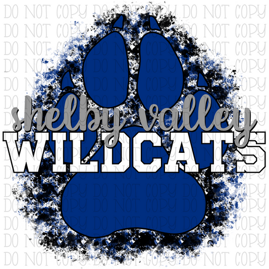 Shelby Valley Wildcats - Kentucky - Paint