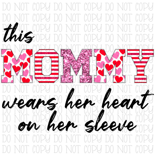 This Mommy Wears Her Heart on Her Sleeve