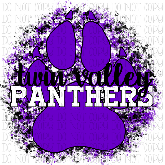 Twin Valley Panthers - Paw